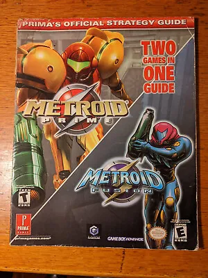 Prima's Official Strategy Guide Metroid Prime And Metroid Fusion: 2 Games In 1 • $29.95