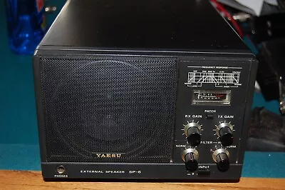 Yaesu Sp-6 Speaker With  Rare Phone Patch • $129.99