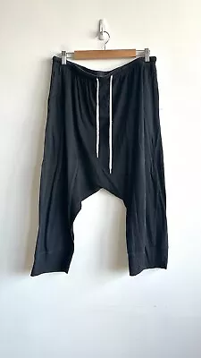 Bassike Drop Crotch Cropped Pants (size XL) • $60