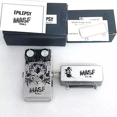MASF PEDALS EPILEPSY SCM Noise Fuzz Set Very Good From JP • $299.98