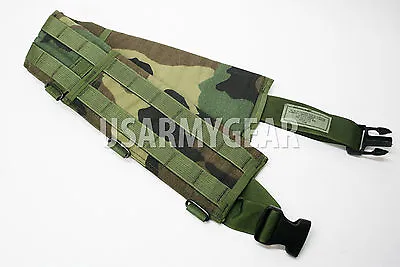 Woodland Molle FLC LBV Woodland Tactical Utility Waist War Belt Vest Harness SDS • $57.11