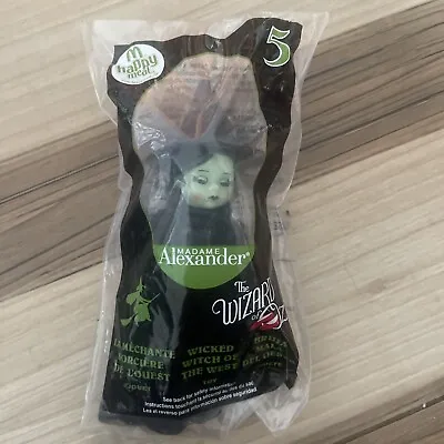 WICKED WITCH OF THE WEST Wizard Of Oz Madame Alexander 5.5  McDonald's 2007 NEW • $7.99