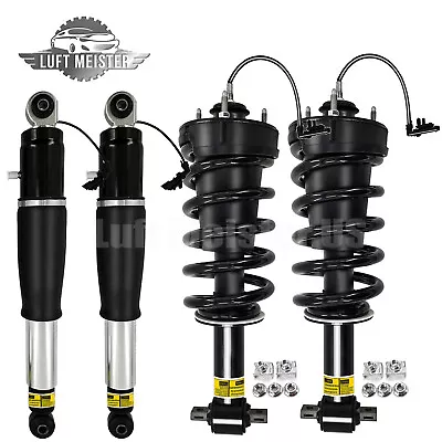 $541.99 • Buy FRONT Strut Assy + REAR Shock Absorber For 2015-20 Escalade Suburban Tahoe Yukon