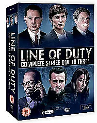 *BRAND NEW SEALED* Line Of Duty - Series 1-3 - Complete (DVD 2016) • £3.99