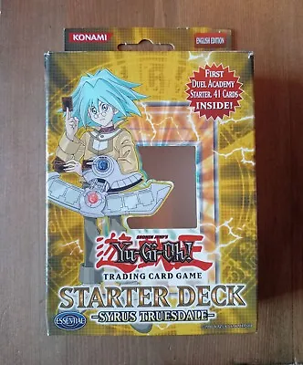 Yugioh Tcg Syrus Truesdale Starter Deck Ysds • £24.99