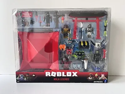 Roblox Ninja Legends Figures EA-Deluxe Playset Age 6+ - Damaged/Scuffed Box New • £34