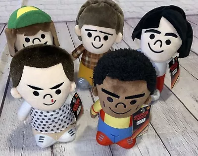 Stranger Things Netflix Lot Of 5 Mini Plush Eleven Dustin Lucas Mike Will NWT • $25.99