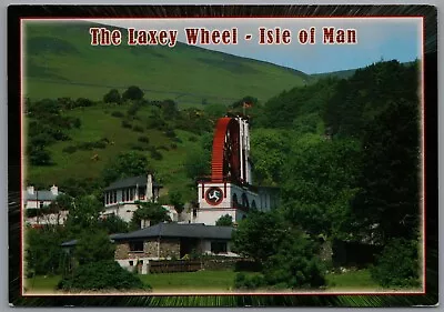 The Laxey Wheel Isle Of Man England Postcard Unposted • £5