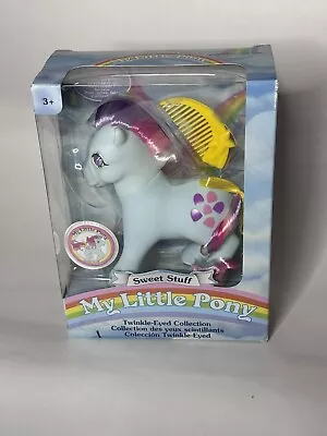 My Little Pony SWEET STUFF Twinkle-Eyed Classic Retro Basic Fun 2021 MLP NEW  • $17.99