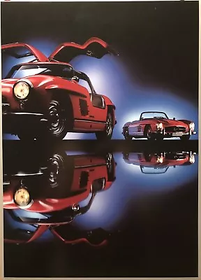 Mercedes Benz 300SL Montage Stunning! Car Poster!Very High Quantity! • $29.95