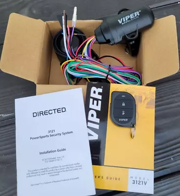 NEW Viper 3121V Powersports Alarm System Motorcycles ATV UTV Security FREE SHIP • $108.85
