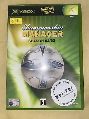 Championship Manager 02/03 Xbox Game • £9.99
