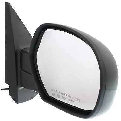 Mirror For 2007-13 Chevrolet Silverado 1500 GMC Sierra 1500 Right Textured Black • $40.98