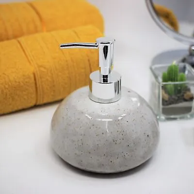 £10.50 • Buy Soap Dispenser Liquid Lotion Shampoo Pump Bathroom Shower Home Accessory Ceramic
