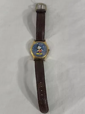 MICKEY MOUSE Vintage Wrist Watch NEEDS BATTERY - UNTESTED - ESTATE FIND • $19.99