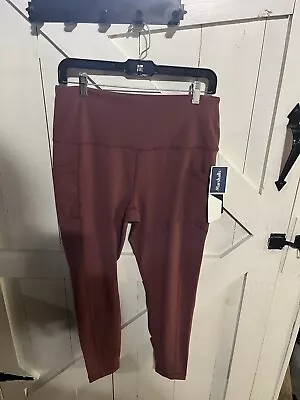 Women’s 90 Degree Yoga Pants Rouge Blush Size XL New With Tags • $14.99