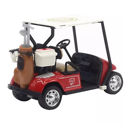 Mini Golf Model Golf Cart Models Pullback Action Cart Assembly Model Toys • $8.18