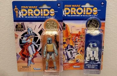 Star Wars The Vintage Collection Droids Boba FettR2-D2 Target Exclusives Lot • $39.99