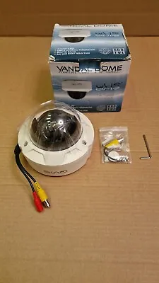 QVIS Anti Vandal Analogue CCTV Dome Camera VAN-2004VFHWH Varifocal 2.8-11mm #1 • £44.99