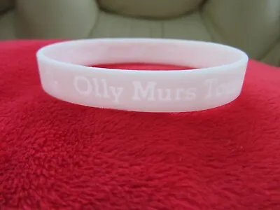 2012 Olly Murs White Tour Wristband Bracelet Fan Memorabilia • £1.99