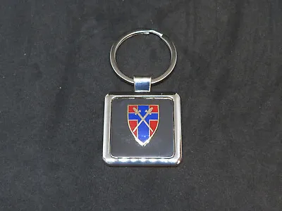 Baor British Army Of The Rhine Shield Deluxe Keyring & Gold Plated Badge On Face • £6.99