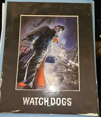 Watch Dogs 8 X10  Laser Cel Alex Ross Artwork Limited Edition Promo • $10