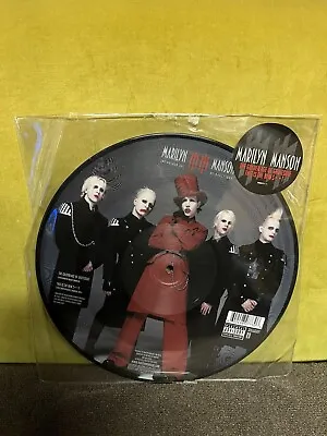 MARILYN MANSON This Is The New Shit 2003 UK 10  Vinyl Picture Disc • $79.99
