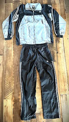 New Mens Adidas Track Jacket Suit Top & Pants Wind Breaker Pants Outfit • $59.90