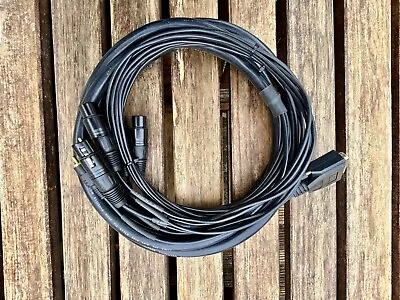 Avid/Pro Tools Professional/Consumer Line In Multicore Cable 0070-03138-01 • £25