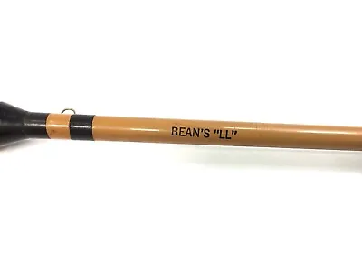 Vintage Bean's  LL  7 FT. M Spin Rod Fishing 2 Pc. Super Rare CLEAN & READY • $69.97