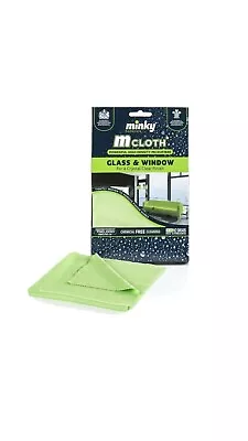 Minky M Cloth Glass And Window Mircrofibre Cleaning Cloth Mrs Hinch Green • £3.90