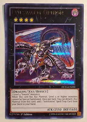 Yugioh Evilswarm Ophion DUSA-EN090 Ultra Rare 1st Edition • $4.99