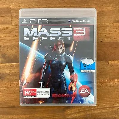 Mass Effect 3 PS3 Sony Playstation 3 Game • $4.72