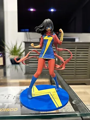 Kotobukiya Marvel Bishoujo Anime Ms. MARVEL (KAMALA KHAN) Vinyl Statue NO BOX • $73.99