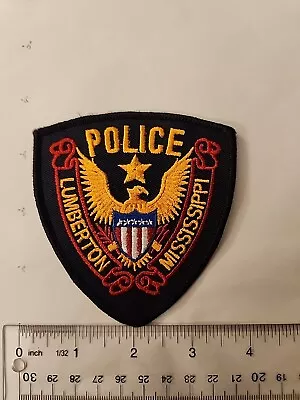 Mississippi Ms Lumberton Police Nice Patch New Free Shipping • $5