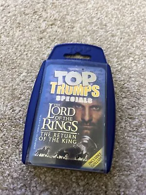 Top Trumps Card Game Set Lord Of The Rings The Return Of The King LOTR • £5