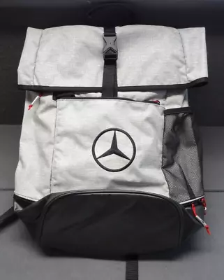 NEW Nike Mercedes Benz Sport Backpack Grey Messenger Cycling MB Logo G0262 • $59.98