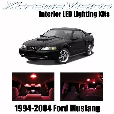 XtremeVision Interior LED For Ford Mustang 1994-2004 (5 PCS) Red • $9.99