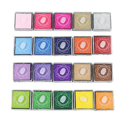 Ink Pad Stamp Partner DIY Rainbow Washable Ink Pads • £9.46