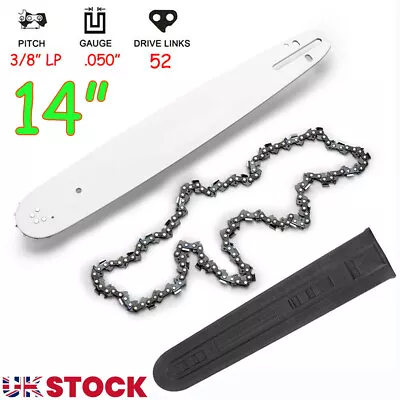 £16.99 • Buy 14  Bar & Chain Set Fit McCulloch Mac 335, 338, 435, 436, 438, 440, 738 Chainsaw