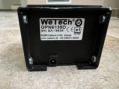 Wetech GPN6139D 12/24v Car Radio Charger For Motorola Gp900 Gp1200 • $20