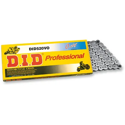 DID 520 VO Professional O-Ring Series O-Ring Chain (Natural) 116 Links • $74.16