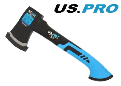 US PRO Kindling Axe 1.5lb Wood Log Splitter Tree Hatchet Fibreglass Chopper 4534 • £9.75