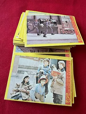 The Monkees 1967 NM Complete Set Series B Series 44 Cards Donruss • $19.99