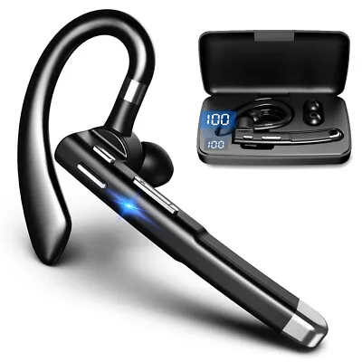 Bluetooth Wireless Headphones With Mic Business Driver Portable Earphone Headset • $30.99