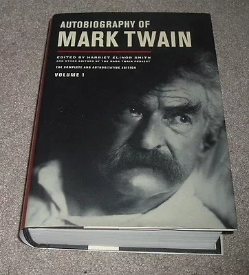 Mark Twain Papers Autobiography Of Mark Twain Vol. 1 By Mark Twain Harriet Smith • $12