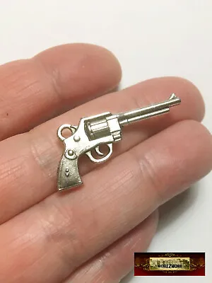 M01247-FS MOREZMORE Miniature Gun Revolver Pistol Weapon Mini Doll Scale • $8.64