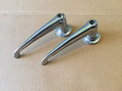 2 Vintage Morris Minor Internal Door Handles. Chrome Original • $25.27