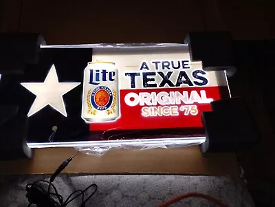 Miller Lite LED Sign W/ Motion Sensor  • $230