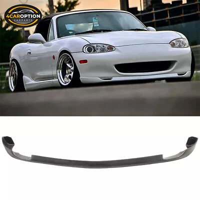 Fits 01-05 Mazda Miata MX-5 RS Style PU Front Bumper Lip Spoiler Splitter • $75.99